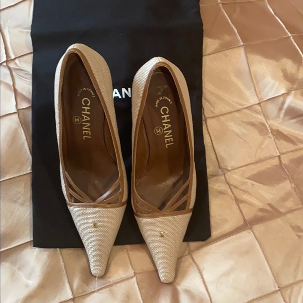 Chanel fabulous pump, tweed, mint condition, 36.5 - Picture 9 of 11